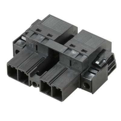 WEIDMULLER SVF 7.62HP/03/180SFBMF3 SN BK BX Wtyk PCB (złącze wiązki), 7.62 mm, Liczba biegunów: 3, PUSH IN 1429940000 /30szt./ (1429940000)